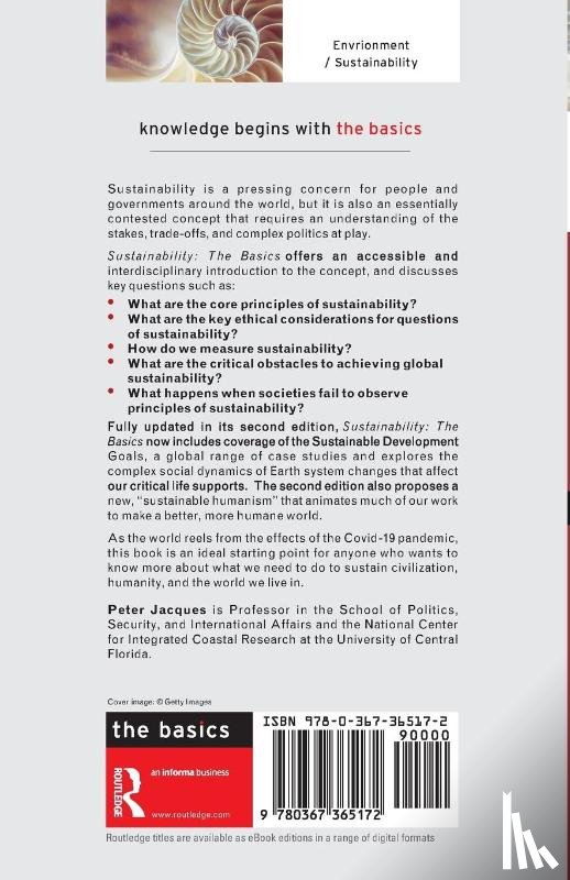 Jacques, Peter (University of Central Florida - Sustainability: The Basics