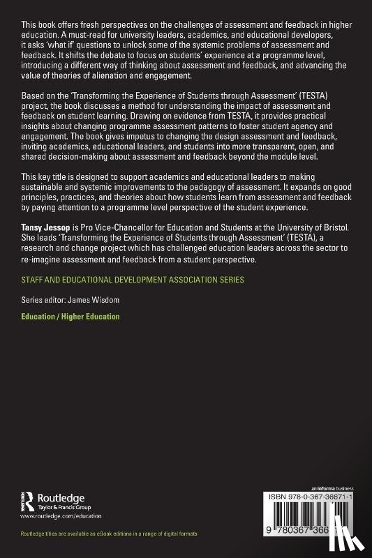 Jessop, Tansy - Student Agency and Engagement