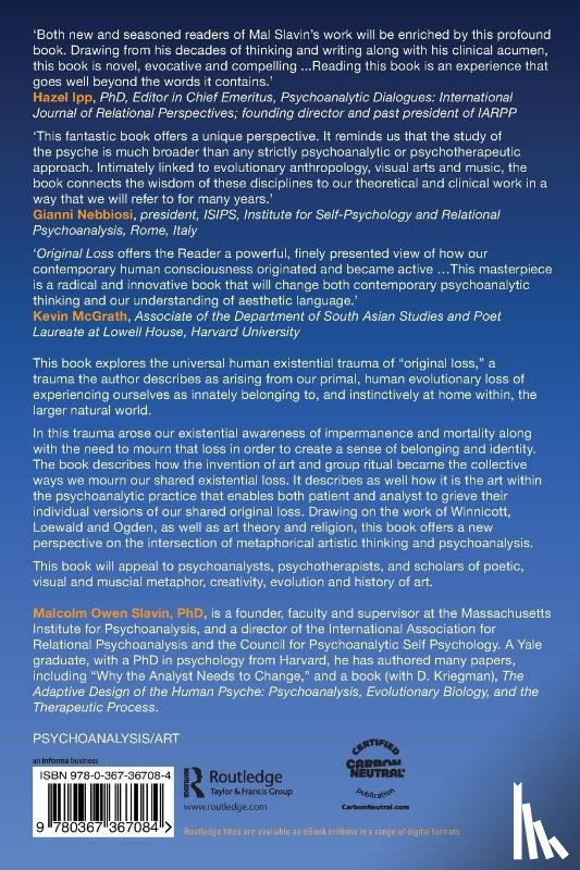 Slavin, PhD - The Story of Original Loss