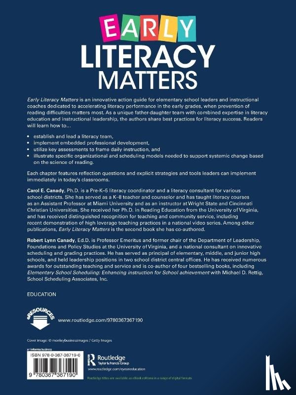Canady, Carol E., Canady, Robert Lynn - Early Literacy Matters