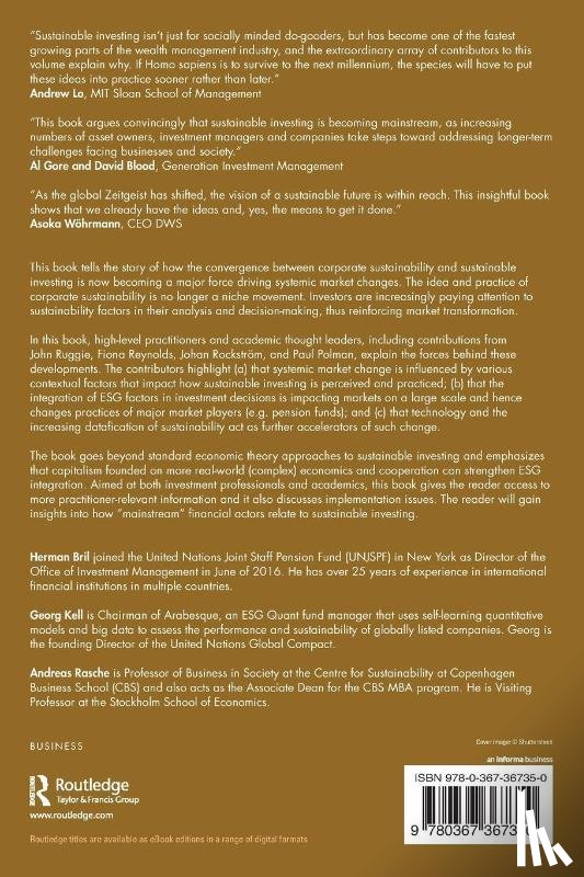  - Sustainable Investing