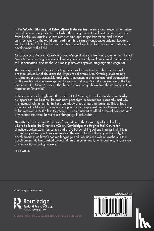 Mercer, Neil - Language and the Joint Creation of Knowledge