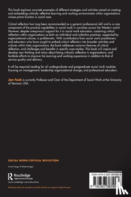  - Practicing Critical Reflection in Social Care Organisations