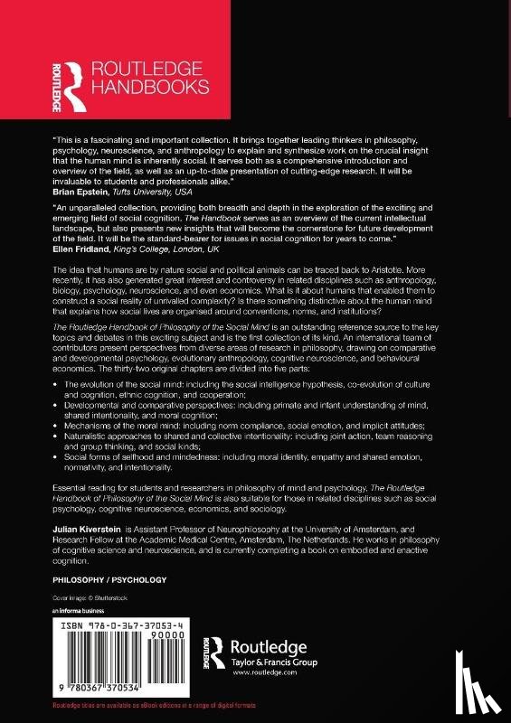  - The Routledge Handbook of Philosophy of the Social Mind