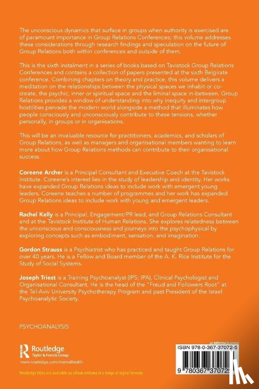 - The Ecosystem of Group Relations