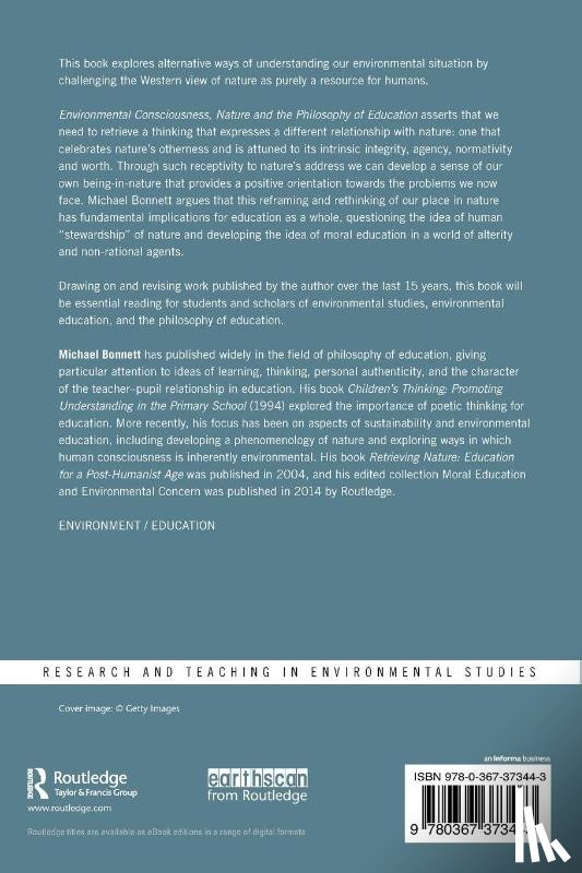 Bonnett, Michael - Environmental Consciousness, Nature and the Philosophy of Education