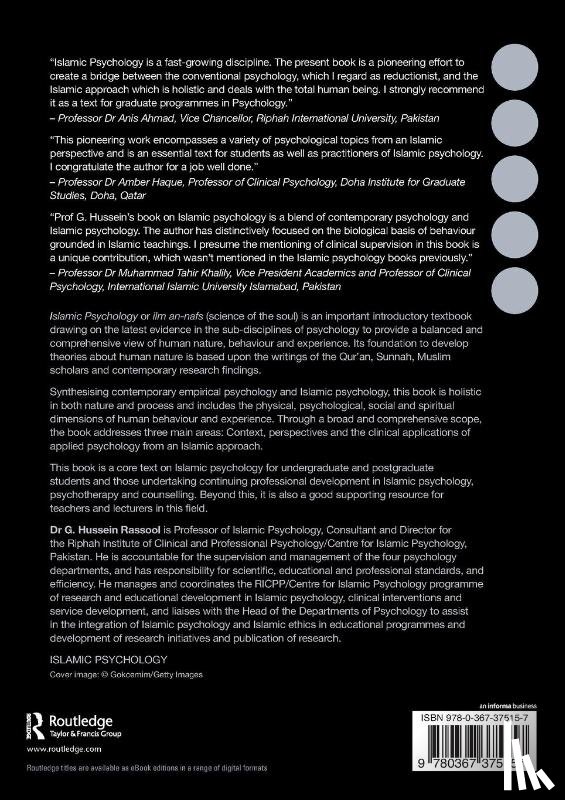 Rassool, G. Hussein (Charles Sturt University - Islamic Psychology