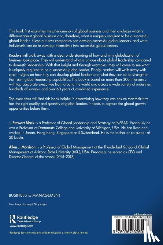 Black, J. Stewart (IMD, Morrison, Allen (Thunderbird School of Global Management - The Global Leadership Challenge