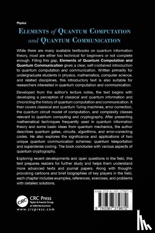 Pathak, Anirban - Elements of Quantum Computation and Quantum Communication