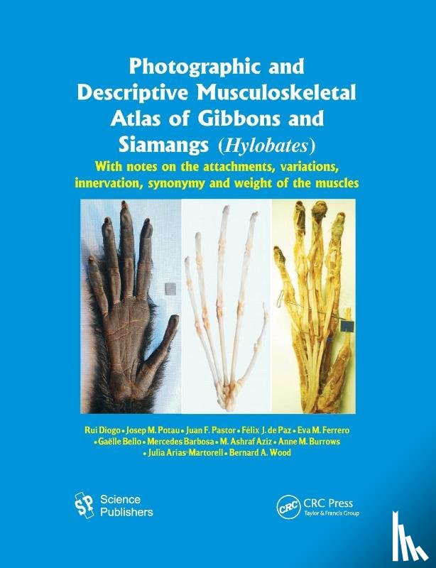 Diogo, Rui, Arias-Martorell, Julia, Potau, Josep M., Pastor, Juan F. - Photographic and Descriptive Musculoskeletal Atlas of Gibbons and Siamangs (Hylobates)