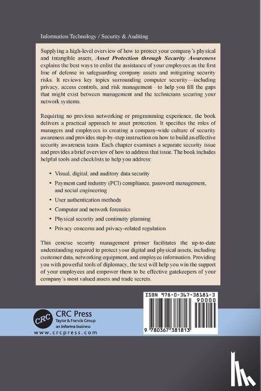Speed, Tyler Justin - Asset Protection through Security Awareness