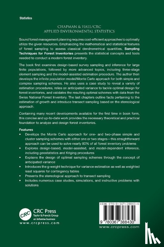 Mandallaz, Daniel - Sampling Techniques for Forest Inventories
