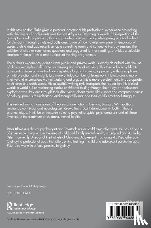Blake, Peter - Child and Adolescent Psychotherapy