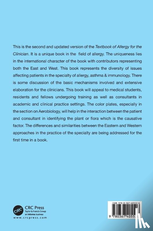  - Textbook of Allergy for the Clinician