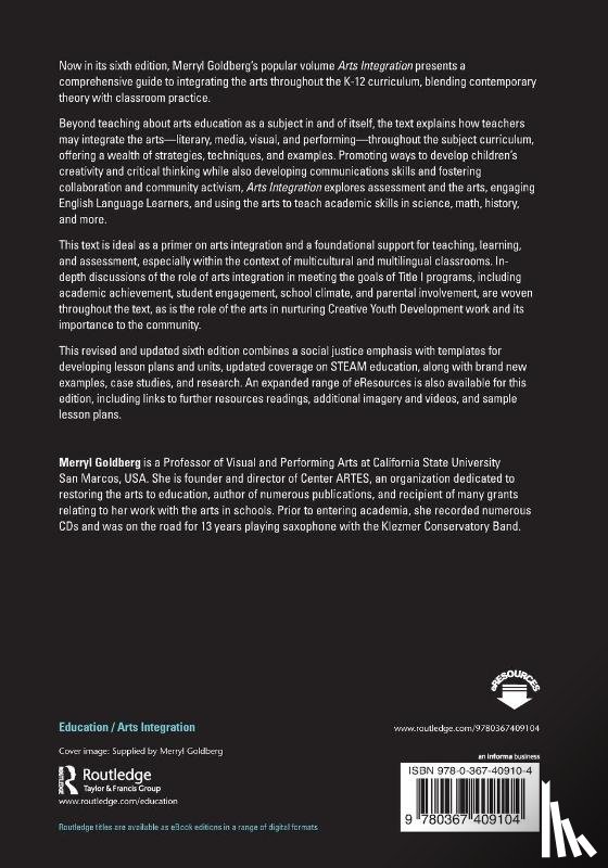 Goldberg, Merryl (California State University San Marcos - Arts Integration