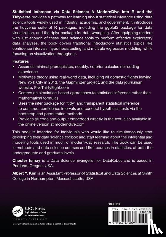  - Statistical Inference via Data Science: A ModernDive into R and the Tidyverse