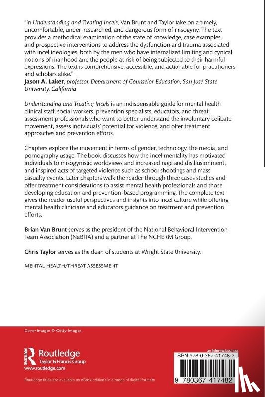 Van Brunt, Brian (Secure Community Network), Taylor, Chris (Wright State University - Understanding and Treating Incels
