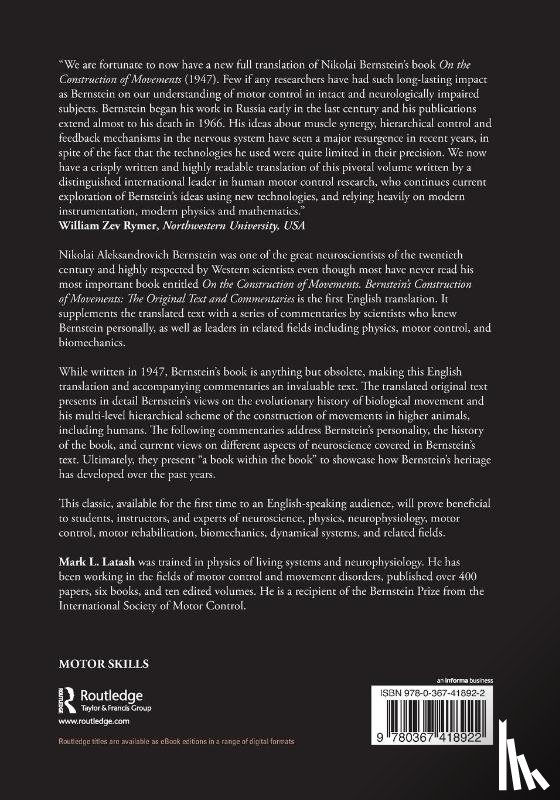  - Bernstein's Construction of Movements