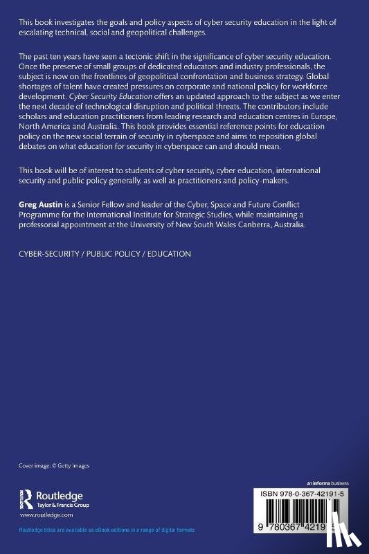 - Cyber Security Education