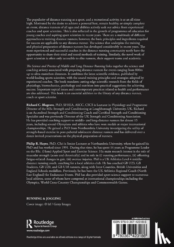  - The Science and Practice of Middle and Long Distance Running