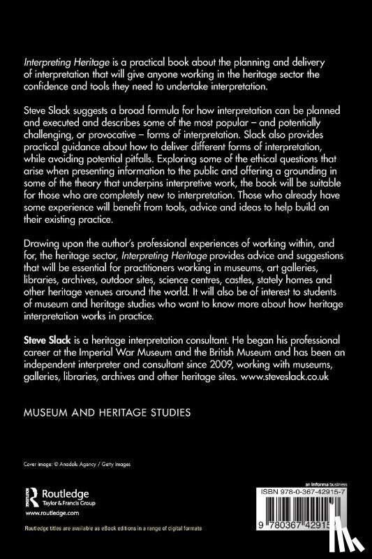 Slack, Steve - Interpreting Heritage