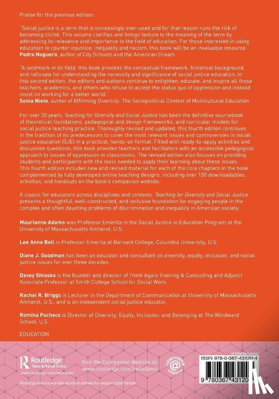  - Teaching for Diversity and Social Justice