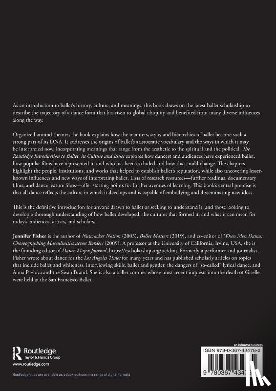 Fisher, Jennifer - The Routledge Introduction to Ballet, its Culture and Issues