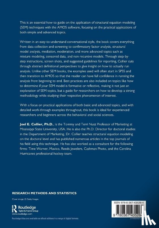 Collier, Joel - Applied Structural Equation Modeling using AMOS