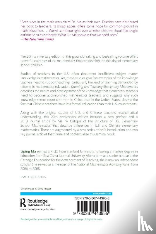 Ma, Liping - Knowing and Teaching Elementary Mathematics