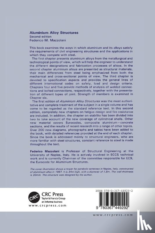 Mazzolani, Federico - Aluminium Alloy Structures