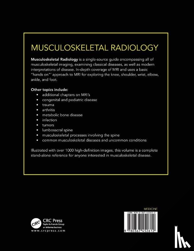 Griffiths, Harry - Musculoskeletal Radiology