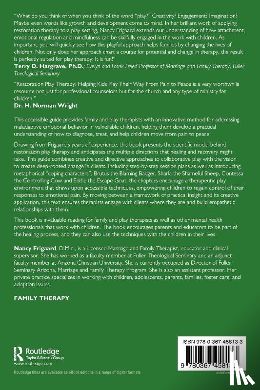 Frigaard, Nancy - A Playful Approach to Restoration Therapy