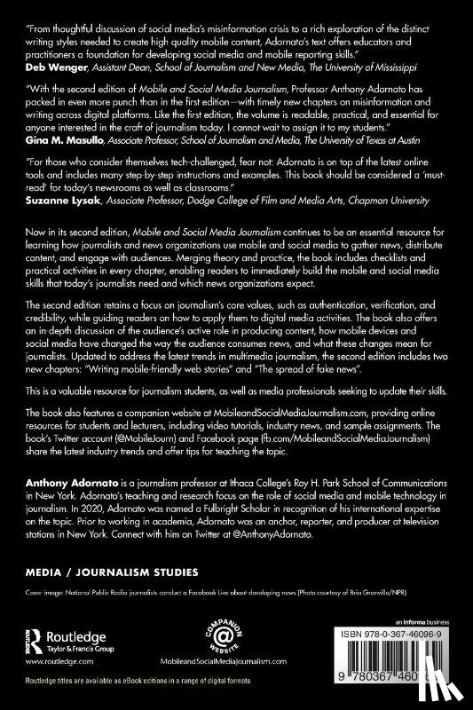 Adornato, Anthony - Mobile and Social Media Journalism
