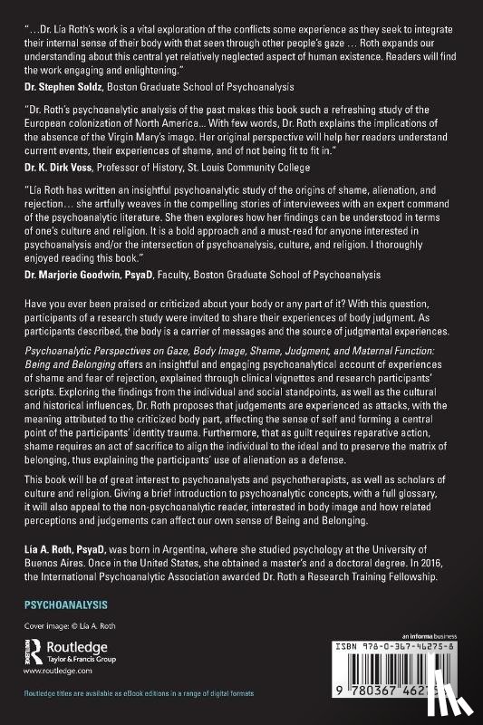 Roth, Lia A. - Psychoanalytic Perspectives on Gaze, Body Image, Shame, Judgment and Maternal Function