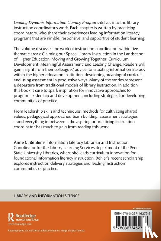  - Leading Dynamic Information Literacy Programs