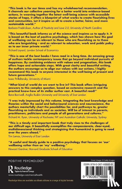 Grenville-Cleave, Bridget (Anglia Ruskin University, Guðmundsdottir, Dora, Huppert, Felicia, King, Vanessa - Creating The World We Want To Live In