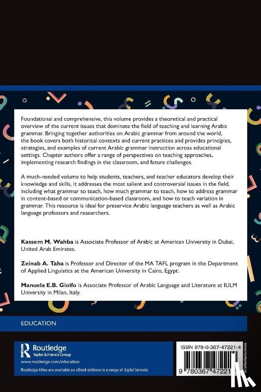  - Teaching and Learning Arabic Grammar