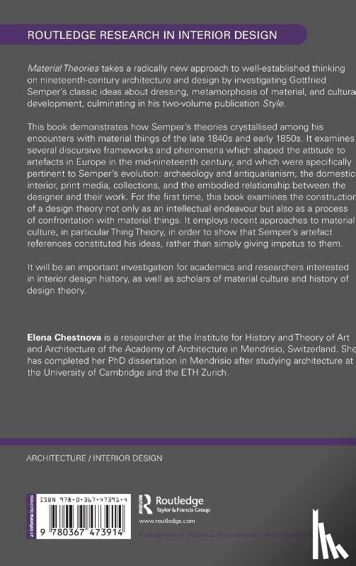 Chestnova, Elena - Material Theories