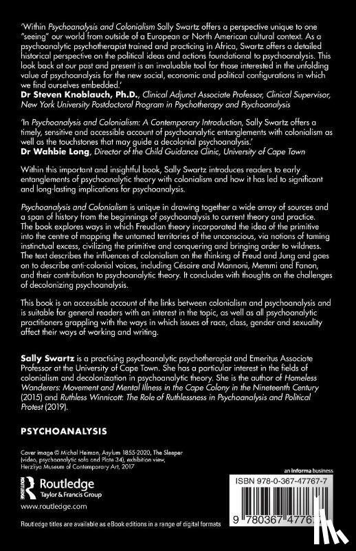 Swartz, Sally - Psychoanalysis and Colonialism