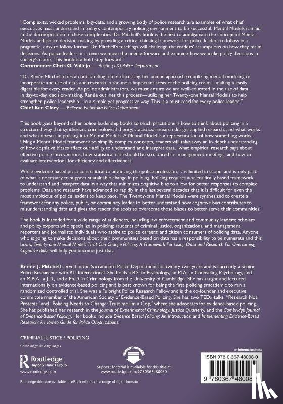 Mitchell, Renee J. - Twenty-one Mental Models That Can Change Policing
