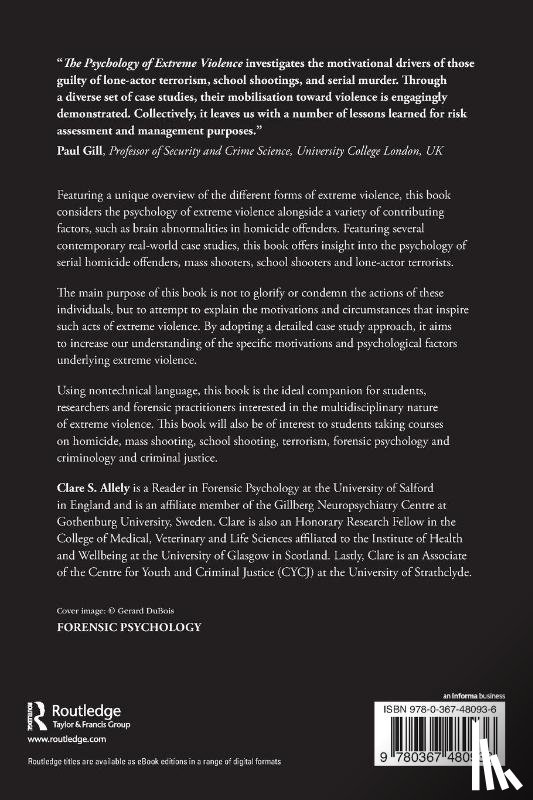 Allely, Clare - The Psychology of Extreme Violence