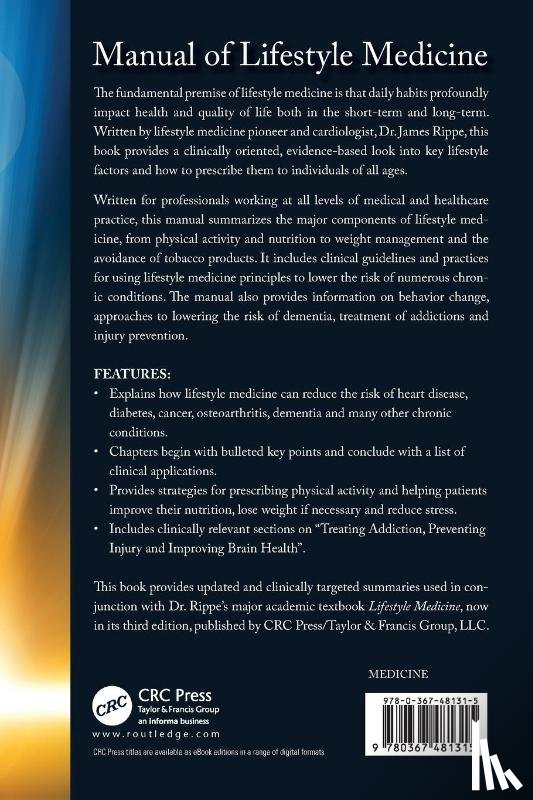 Rippe, James M. (Professor of Medicine - Manual of Lifestyle Medicine