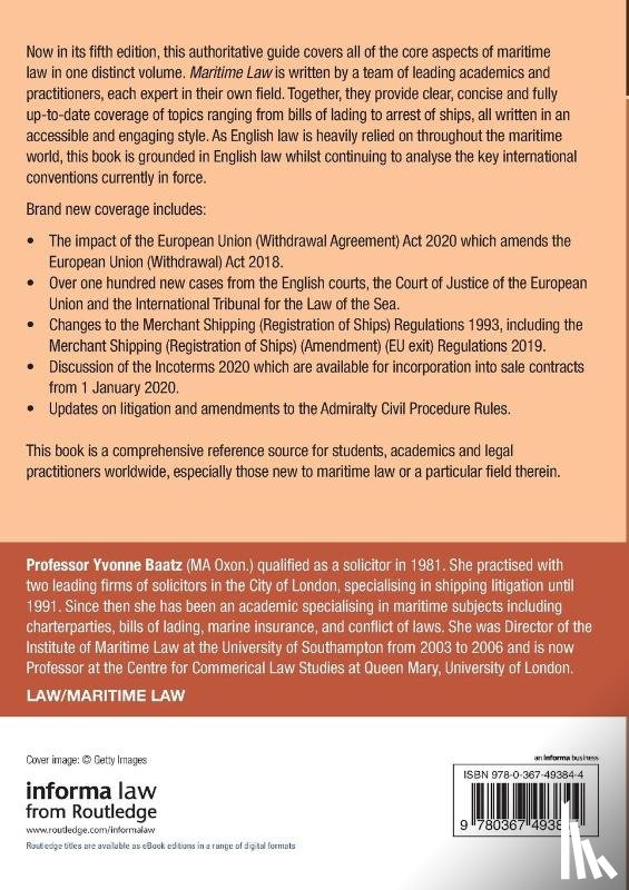  - Maritime Law