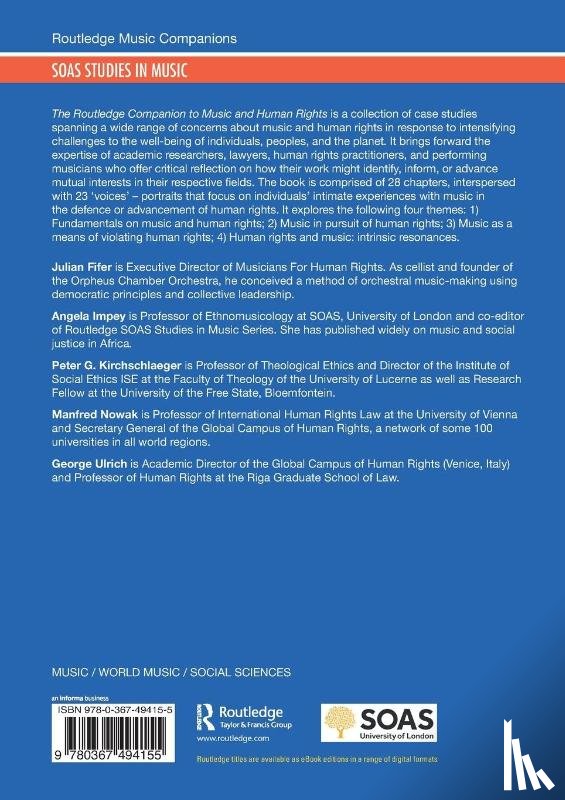  - The Routledge Companion to Music and Human Rights
