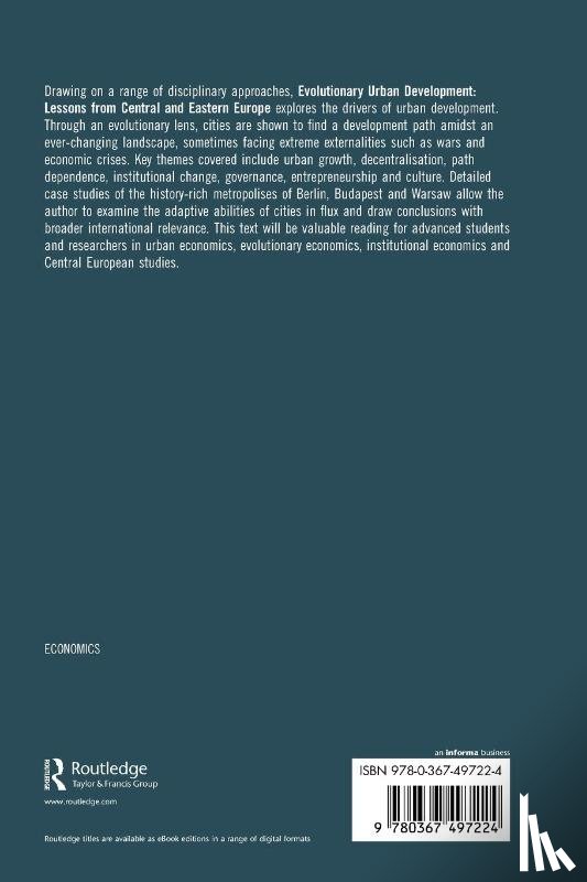 Sadowy, Katarzyna - Evolutionary Urban Development