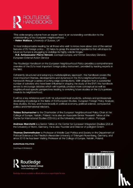  - The Routledge Handbook on the European Neighbourhood Policy