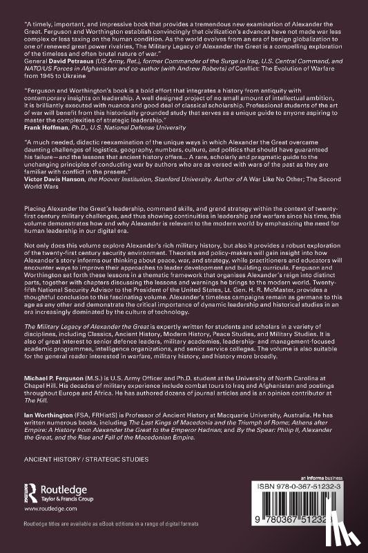 Ferguson, Michael P., Worthington, Ian - The Military Legacy of Alexander the Great