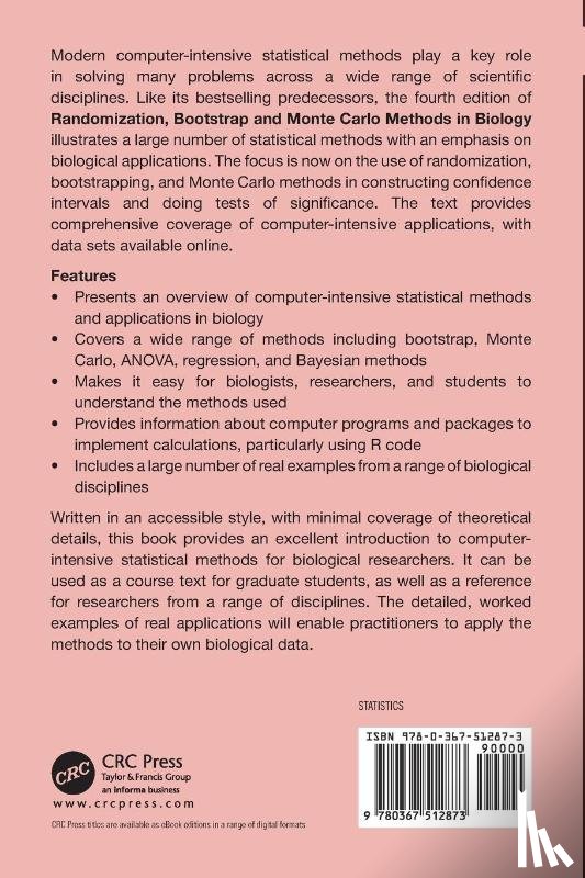 Manly, Bryan F.J. (University of Otago, Navarro Alberto, Jorge A. - Randomization, Bootstrap and Monte Carlo Methods in Biology