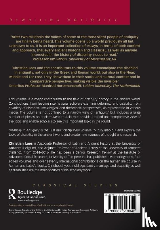  - Disability in Antiquity
