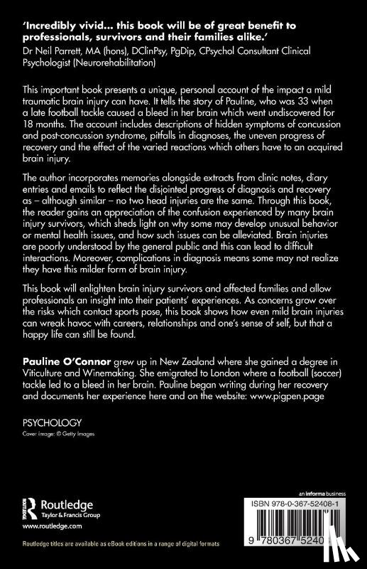 O'Connor, Pauline - Living with Mild Brain Injury